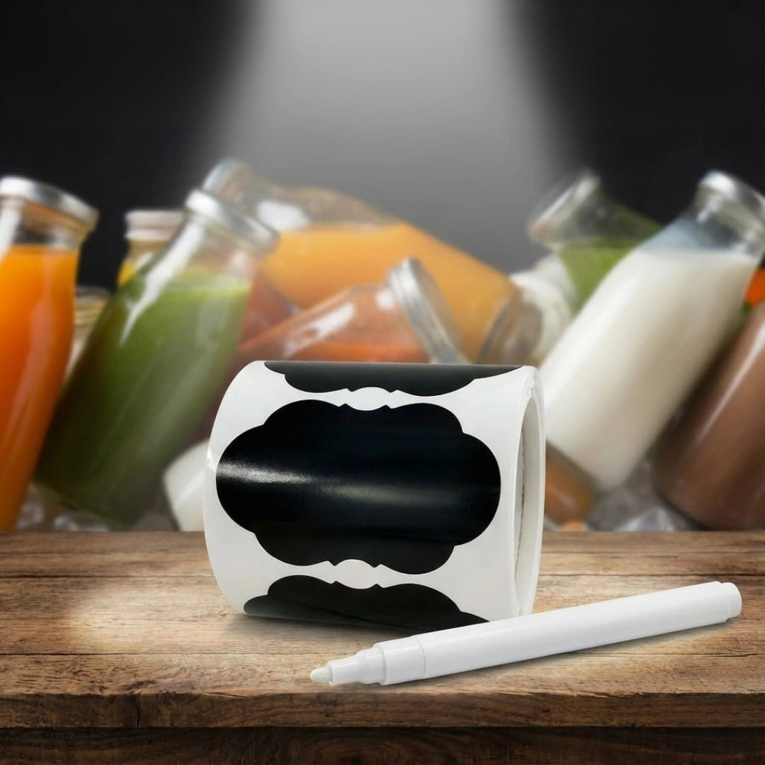 Etichette Lavagna Waterproof – La Soluzione Definitiva per la tua Cucina