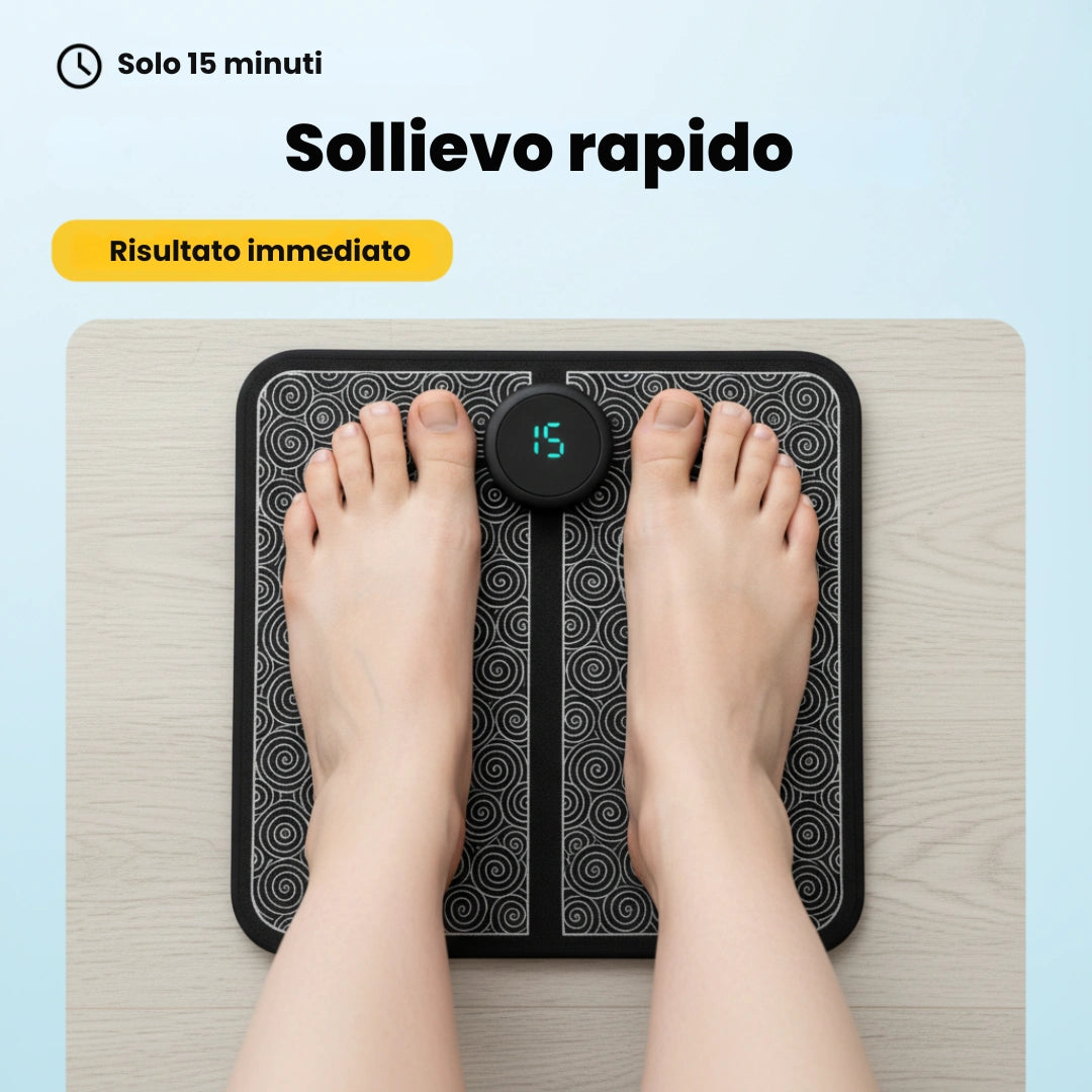StepViva™ — Tappetino Massaggiante EMS per la Circolazione