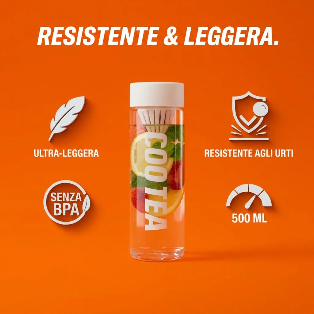 Borraccia - Resistente e leggera